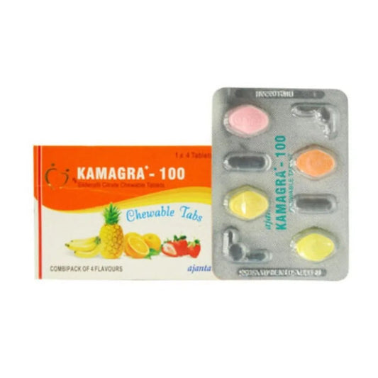 Kamagra 100mg tablets UK – Sildenafil ED treatment
